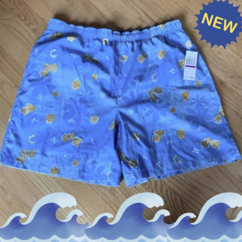 Alex Cannon Blue Men’s’ swim trunks 🩳